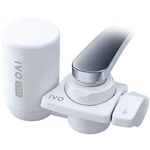 IVO Tap Water Filter System for Standard Faucets – 4-Stages with NSF-Approved Microfiltration Technology – Removes Chlorine, Rust, Sediments and Microscopic Contaminants – Retains Healthy Minerals