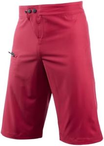 O'NEAL | Pantaloncini da Mountain Bike | MTB Mountain Bike DH Downhill FR Freeride | Traspirante, Prese d'Aria a Taglio Laser, Taglio Attivo | Pin It Shorts V.22 | Adulto | Rosso | Taglia 32/48