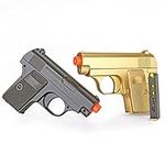 BBTac Airsoft Pistol Gold and Black