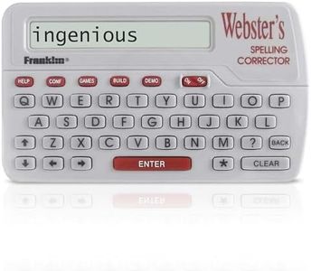 Websters Franklin Webster's Spelling Corrector NCS-100 Features Phonetic Spell Correction (Type The Word Like it Sounds).