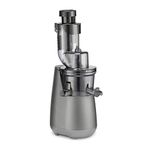 Cuisinart CSJ-300P1 Easy Clean Slow Juicer Juice Extractor, Metal, Black and Grey