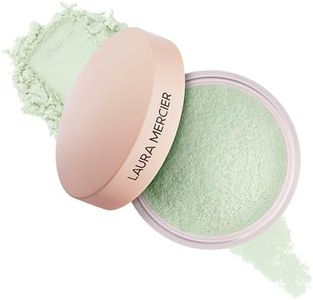 Laura Mercier Translucent Loose Setting Powder Ultra-Blur, Talc-Free, Mint Green to Neutralize Redness, Full Size
