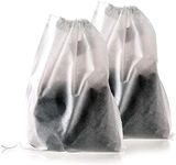 TamBee Large Empty Tea Bags for Loose Leaf Tea Cold Brew Bags Reusable Tea Bag Bath Tea Bags for Tub Tea Sachets Coffee Filter Bags 8" x 10" 200 Pcs