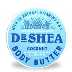 Coconut Body Butter By Dr Shea - Moisturizing Cocoa Body Cream - Nourishing Hair Oil - Organic Lip Balm - Ideal for Dry Skin - Anti-Aging - Natural UV Filter - Eczema & More (200 ml)