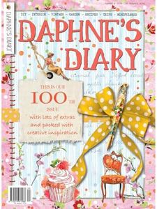 Daphne's Diary Magazine #4 2024 (ENGLISH) | Creative Art Craft Workbook | Interactive Diary Magazine for Mindfulness, Coloring, Art, Cooking, Travel | Full of Creative Inspirations and Sweet Articles