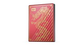 WD 2TB My Passport Ultra Portable Hard Drive, Limited Edition Dragon, with Backup Software and Password Protection