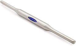 Sharda Metals Stainless Steel Belan Rolling Pin for Kitchen | Steel Belan for Roti | Steel Rolling Pin | Chapati Roti Roller Rolling Pin, 32 cm - 110g, Silver