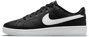 NIKE Men's Court Royale 2 Better Essential Trainers, Black White, 8 UK