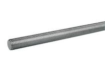 18-8 Stainless Steel Fully Threaded Rod, 3/8"-16 Thread Size, 24" Length, Right Hand Threads