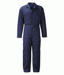 Mountain Pass Mens Thermal Quilted Lined Boilersuit Quilted Coverall Warm Pockets Warm Black Knight S-4XL (XL, Navy)