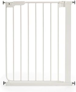 BabyDan barrière de sécurité pour portes et escaliers Slim Fit : Pour ouvertures étroites, 60.5 - 66.5 cm, Blanc