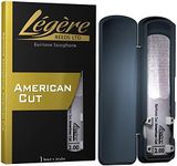 Légère Reeds - Baritone Saxophone Reed, American Cut, Strength 2.00 (BSA2.00) - Premium Synthetic Woodwind Reed