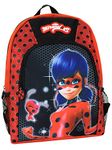 Miraculous Ladybug Backpack | Kwami Girls Backpacks For School | Polka Dot Girls Backpack | Multicoloured One Size