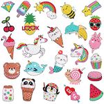 Cymbana 5D Painting Diamond Stickers Kits 25 Pcs Diamonds Dots Arts and Crafts for Kids Ages 6-8 8-12 Contains Unicorn, Mermaid, Cat