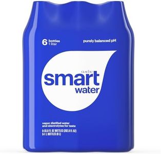 Smartwater Packaged Drinking Water, 33.8 Fl Oz (pack of 6)