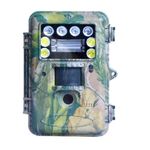 BEEBIRD 64MP Trail Camera with Xenon Flash Night Vision, 1080P Video, Motion Detection, 0.7s Trigger Speed, IP68 Waterproof Wildlife Camera, Wide Angle, Outdoor Security Cam