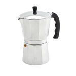 IMUSA, B120-43V, Aluminum Espresso Stovetop Coffeemaker 6-cup, Silver