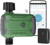 WiFi Water Timer for Garden Hose,YYSTEBS Smart WiFi Sprinkler Timer, Suitable for Garden Faucets, Covers 500 Feet Wi-Fi Range, Intelligent Garden Irrigation System