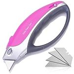 Pink Box Cutter Retractable Utility