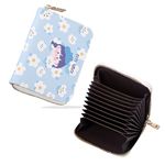 Kraptick Card Holder for Women - Elegant and Versatile Card Case, Credit Cardholder, Card Organizer, Card Pouch (Blue)