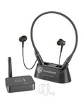 Avantree Aura Loop – Next-Gen Wireless TV Earbuds with Auracast & Charging Dock, 3 EQ Modes with Voice Clear for Seniors, Works with Auracast Earbuds & Assistive Listening Devices