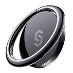 Syncwire Cell Phone Ring Holder Stand, 360 Degree Rotation Finger Ring Kickstand Polished Metal Phone Grip for Magnetic Car Mount Compatible iPhone 15 14 13 12 11, Samsung,Pixel,Smartphone Accessories