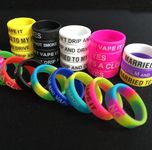 10PCS Novelty 22mm Silicone Vape Band Rings for Glass Tank Protection of Vape Pen eCig RBA RDA Mod