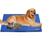 Cooling Mat for Dogs, Pet Cooling Mat Non-Toxic Gel Self Cooling Pad for Dogs and Cats, Pet Cool Mat Dog Cool Pad for Crates, Kennels and Beds Perfect for Hot Summer Days, X-Large (90 * 60CM)