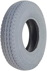 AlveyTech 2.80/2.50-4 Pneumatic Mobility Tire with Power Edge Sawtooth C178G Tread - Replacement Tires for Power Chair and Scooters, Mobility Scooter Tire for Merits, PaceSaver, and Pride (TAG113200)