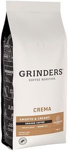 Grinders Crema Ground Coffee, 1kg