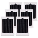 Refrigerator Air Filter Replacement for Frigidaire and Electrolux EAFCBF Fridge Replace 242061001, 242047801, 242047804, Effective Filtration with Activated Carbon Filter (6 Pack)