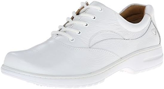 Nurse Mates Women's Macie Non-Slip Performance Shoe, White, 8 W US