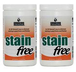 2 Natural Chemistry 07400 Swimming Pool Spa STAINfree Remover - 1.75 lbs Each