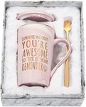 Thank You Gifts for Women, Sometimes You Forget You are Awesome Mug, Congratulations Gifts, Employee Appreciation Gifts, Inspirational Encouragement Gifts for Women, Friends, Coworker with Gift Box