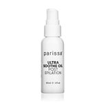 Parissa Ultra Soothe Oil, Calming Essential Oil for Inflamed Skin, Post-Shave & Epilation Treatment for Ingrown Hair & Razor Bumps