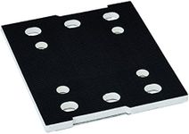 Bosch Accessories 1x Sanding Plate (110 x 100 mm, 10 Dust Extraction Holes, Hook-and-Loop Fastening, Accessories Orbital Sanders)