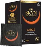 SKYN Large Condoms Pack of 50 / Sky