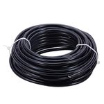 BENECREAT 4 Gauge(5mm) Aluminum Wire Black 32 Feet(10m) Bendable Metal Sculpting Wire for Floral Model Skeleton Art Making and Beading Jewelry Work