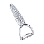 Corn Peeler, Aluminum Alloy Corn Stripper Tool with Non-Slip Handle Cob Stripper & Cutter for Kitchen Soups Salads Desserts