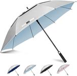 ZOMAKE 52/56/62/68 Inch Golf Umbrella - Large Double Canopy Golf Umbrellas, UV Protection Automatic Open Windproof Umbrella for Gentlemen Women