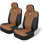 BDK Auto CASC-2284-BG: Cat 4Pc Mesh + Gabardine Seat Cover (Beige)