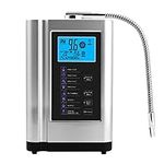 AlkaDrops Water Ionizer, Water Purifier Machine PH 3.5-10.5 Alkaline Acid Water Machine,Up to -500mV ORP, 6000 Liters Per Filter,7 Water Settings,Auto-Cleaning,Intelligent Voice (Sliver)