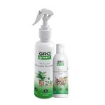 Gro Green 100% Natural All in One Growth Booster Liquid Fertilizer Spray+Liquid Bottle suitable for All Indoor and Outdoor Plants.