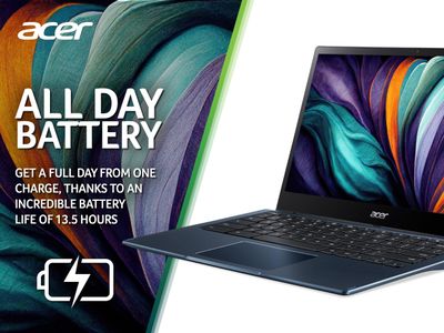 Acer Chromebook Spin 513 13.3" Touchscreen Laptop – Lightweight 2-in-1