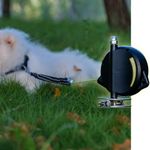 Heavy-Duty Retractable Dog Tie Out Cable: The Ultimate Dog Line for Outside – Super Strong Tie Out Retractable Cable for Dogs. Versatile Retractable Dog Tie Outs & Leads for Yard.