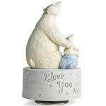 AIDLNS Polar Bear Music Box Figurin