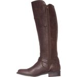 G by GUESS Womens Harson Closed Toe Knee High Chelsea Boots, Brown, Size 8.0 US / 6 UK US