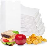 DURO 4# White Paper Lunch Bags 500 