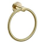 Pynsseu Brushed Gold Towel Ring for