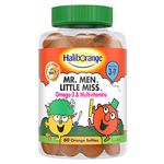 Haliborange Kids Vitamins Mr. Men Little Miss Omega-3 and Multivitamins Softies, 60S 5012335888807